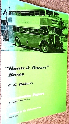 £13.99 • Buy OAKWOOD PRESS #66: HANTS & DORSET BUSES / C G Roberts (1973)