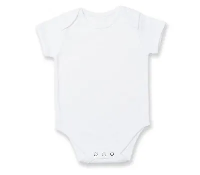 £4.29 • Buy Plain White Baby Grows Plain Soft 100% Cotton Plain Baby Vest UK Stock Fast Post