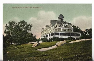 VTG Postcard - Forest House At Interlaken - Mahopac New York - Germany • $7.79