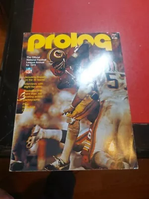 1973 Prolog Official NFL Football Annual Magazine Redskins Larry Brown Cover Ex • $19.99