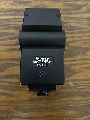 Vivitar 2800 Shoe Mount Electronic Flash - Auto Thyristor   No Box  Pre-owned • $8.50