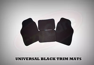 MAZDA PREMACY (1999 - 2004) UNIVERSAL Car Floor Mats Black & BLACK • $12.42