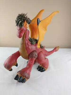 Mattel 2008 Flying Red Dragon #P5456 Imaginext Red Fuzzy Dragon Movement & Sound • $12.99