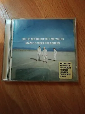 Manic Street Preachers - This Is My Truth Tell Me Yours - Embossed CD Album-1998 • £0.99