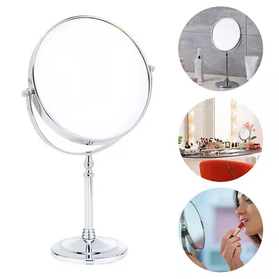 10x Magnifying Makeup Mirror Bathroom Travel Shaving Mirror Double Sided 7  Tool • £16.59