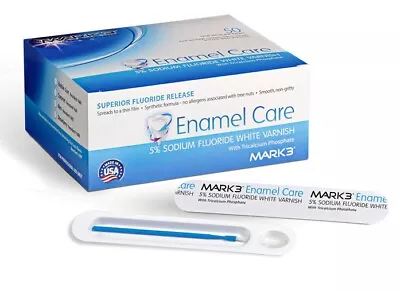 Mark3 100-1689 - Enamel Care 5% Sodium Fluoride Varnish W/TCP Assorted 200 PCS • $157.98