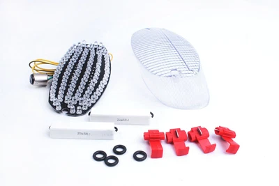 $48.76 • Buy LED Brake Tail Light Turn Signals For Yamaha YZF600R,V-Star Custom 650/1100 