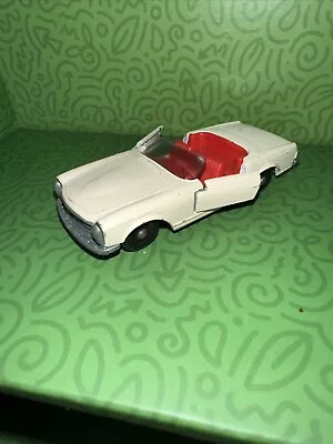 Vintage Lesney Matchbox No 27 MERCEDES 230 SL Convertible (White) EX • $25