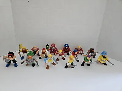 Vintage 1994 Lot Of Fisher-Price Great Adventures Pirate Figures Collection • $39.99