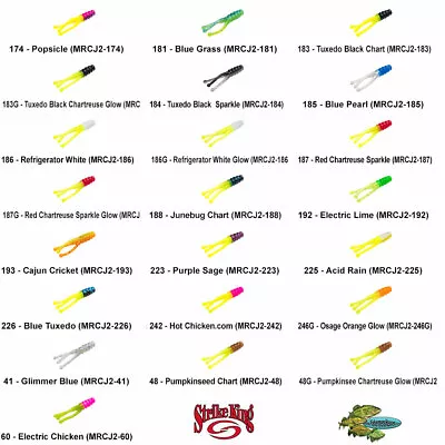 Strike King Panfish Mr. Crappie Joker MRCJ2 Fishing Lures Choose From 22 Colors • $6.99