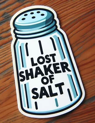 Jimmy Buffet ~ 2  Vinyl Sticker ~ Lost Shaker Of Salt ~   • $3.50