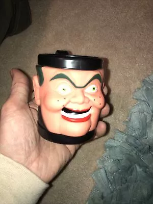 RARE HEI Goosebumps SLAPPY The Dummy 3D Cup Mug 1996 Ventriloquist Fox Doll Head • $25.99