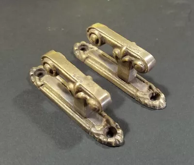 2 X Ornate Antique Vintage Style Single Coat Hooks Hat Hooks Towel Holder C25 • $18.50