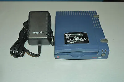 Iomega Zip 100 Vintage 100MB External Zip Diskette Drive Parallel Connection • £199