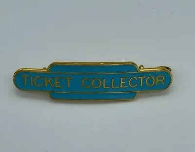 British Railways Cap Hat Badge Totem Ticket Collector Light Blue Scottish Region • £13.95