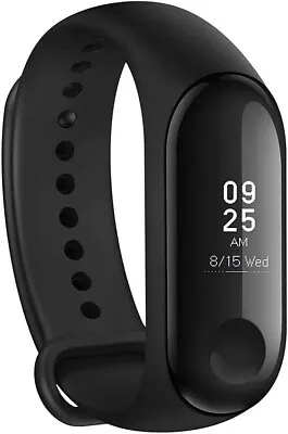 Xiaomi Mi Band 3 Black Bluetooth Activity Tracker & Waterproof  Watch • £14.95