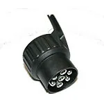 Ifor Williams Trailer 13/8 Pin Plug To 7 Pin Car Socket Adapter Converter - 9901 • £7.99
