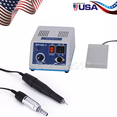 Dental Lab Marathon Electric Micromotor Polishing Unit + 35K Rpm Motor Handpiece • $26.67