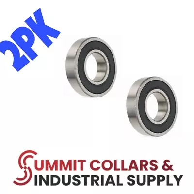 (2pk) 1623 2rs Sealed Ball Bearing 5/8 Id X 1-3/8 Od X 7/16w Ships Same Day • $7.84