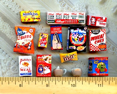 $10.99 • Buy * * Vintage Dollhouse Miniatures Visual Grab Bag Sales Lot.  # 3233