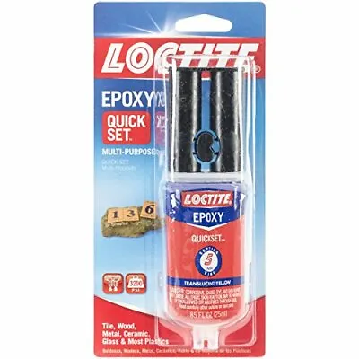 Loctite Epoxy Quick Set 0.85-Fluid Ounce Syringe (1395391) • $8.34