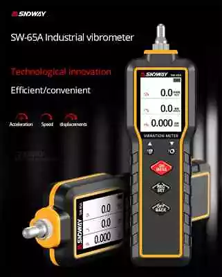  Vibration Meter High Precision Vibrometer 0.1-199.9m/S² Vibration Analyzer • $122.56