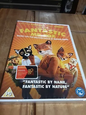 FANTASTIC MR. FOX - GEORGE CLOONEY MERYL STREEP - NEW  SEALED Region 2 DVD • £3.69