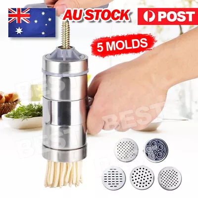 Kitchen Noodle Maker Machine Stainless Steel Pasta Fruit Juicer Press Spaghetti • $19.85