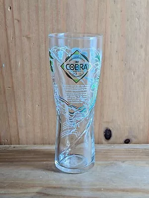 Single Cobra Beer Half Pint 10oz Glass Brand New • £8.99