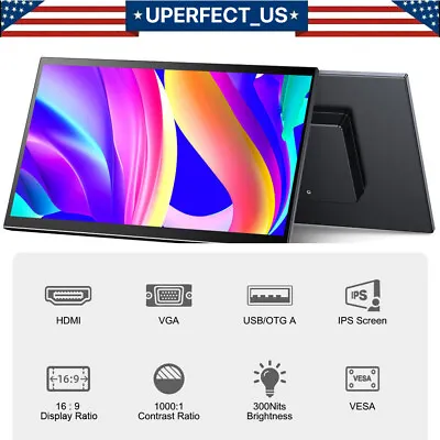 Touchscreen 14.0  3:2 Portable Monitor IPS 1920*1280p For USB C HD Input NEW • $129.99