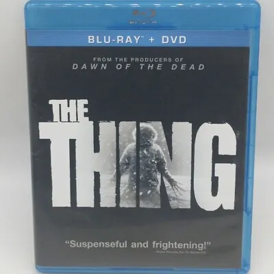 The Thing Blu-ray DVD 2012 2 Disc Set • $7.98