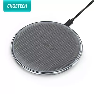 Choetech Qi Wireless Charger Fast Charging Pad For IPhone 15 14 Samsung S24 S23 • $29.95