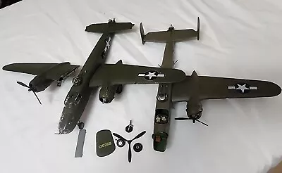(2) Monogram 1/48 Scale WW II B-25 Mitchell - Built Great For Diorama - READ • $26.88