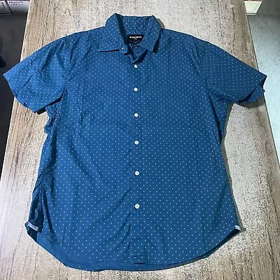 Bonobos Men’s Polka Dot SS Button Up Shirt Size L #29655 • $14.99
