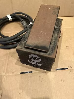 Miller  Electric RFC-23A Welding Remote Foot  Pedal Control 20’ Cord • $299.95