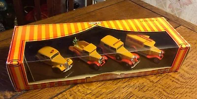 Vintage Verem Pinder 950 Coffret Cirque Gift Set 4  Pieces Van & Trucks Die Cast • $56.85