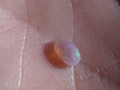 0.13 Ct Faceted Fire Mexican Opal • $25