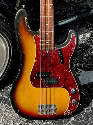 1969 Fender Precision Bass An All Original Rockin P Bass Ready To Enjoy ! • $6995