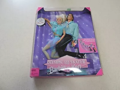 Barbie & Ken Olympic Skater Usa 1997 18726 New In Box • $25