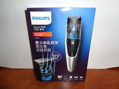 Philips Norelco Cordless Vacuum Beard Trimmer 7200 W/20 Digital Length Settings • $239.27