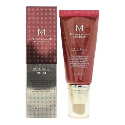 Missha Perfect Cover No.23 Natural Beige BB Cream SPF42 50ml • $18.64