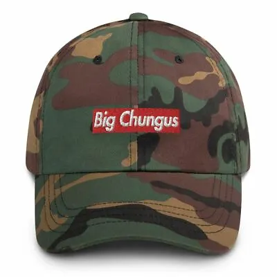 Big Chungus Dad Hat - Meme Cap - Funny Meme Baseball Hat • $39