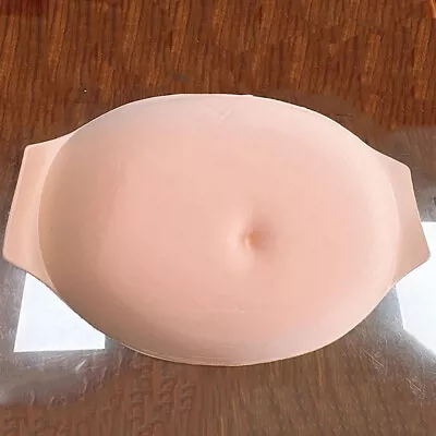 New Fake Sponge Belly Artificial Pregnancy Baby Lifelike Tummy Bump Prop M Size • £21.47