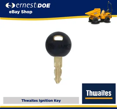 £4.95 • Buy Thwaites 1051 Dumper Replacement Key - T104634 Thwaites Dumper Key - Genuine.