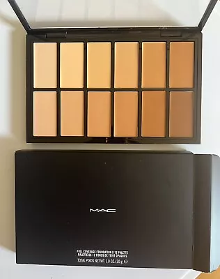 Mac Cosmetics Full Coverage Foundation X 12 Palette 1.0 Oz / 30 G • $69.99