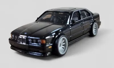 1991 BMW M5 E34 Diorama Collectible 4dr Sedan 1/64 Black Diecast LOOSE • $11.99