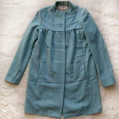 Miumiu Coat Light Blue Wool Size 42 • $241