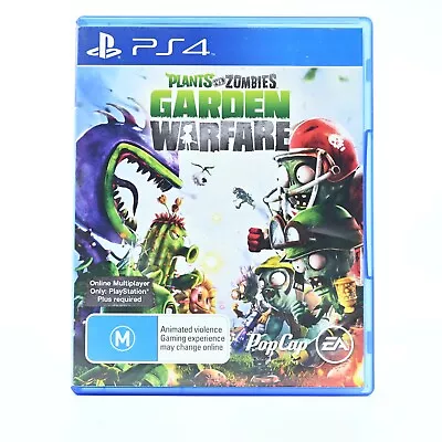 Plants Vs Zombies: Garden Warfare - Sony Playstation 4 / PS4 Game - FREE POST! • $13.99