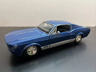 Maisto Blue 1967 Ford Mustang GT 1/24 Diecast D2 • $8.50