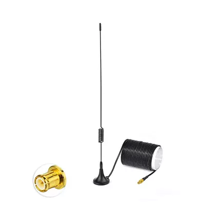 5dBi DVB-T2 Digital TV Magnetic Base MCX Antenna For RTL SDR USB Stick Receiver • $5.51